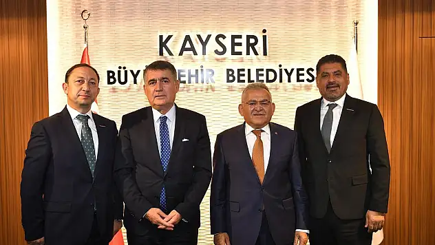 TÜSİAD, TÜRKONFED VE ORSİFED HEYETLERİ KAYSERİ DE
