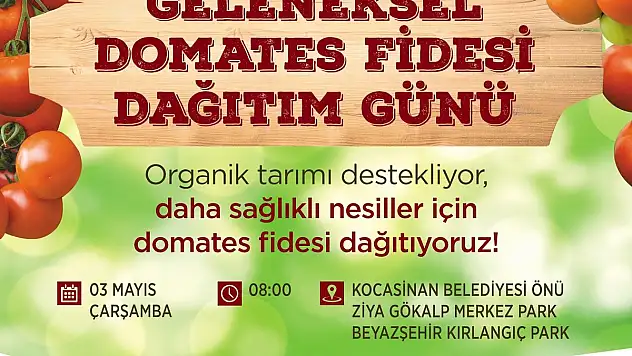 ÜCRETSİZ FİDE DAĞITILACAK