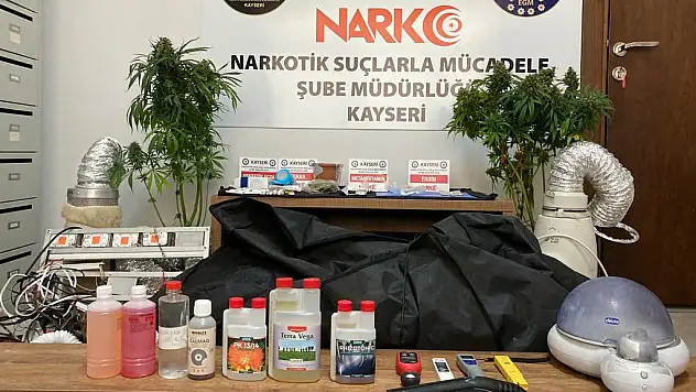 Uyuşturucu madde operasyonunda 1 gözaltı