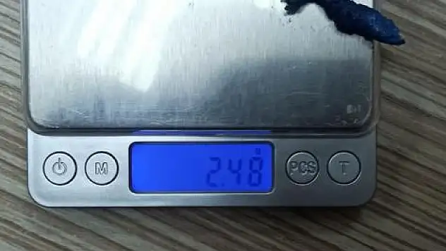 Uyuşturucu zanlısı kovalamaca sonucu yakalandı