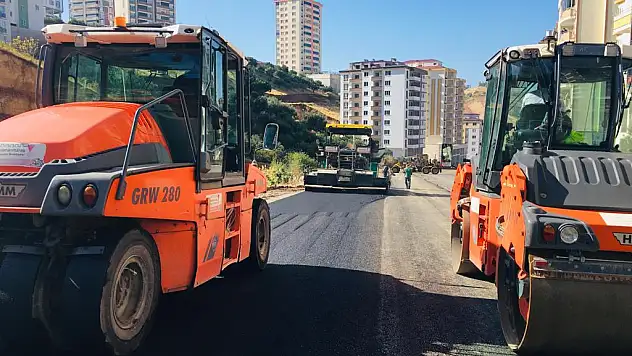 Vadi Mahallesi'nde Asfalt Tamam