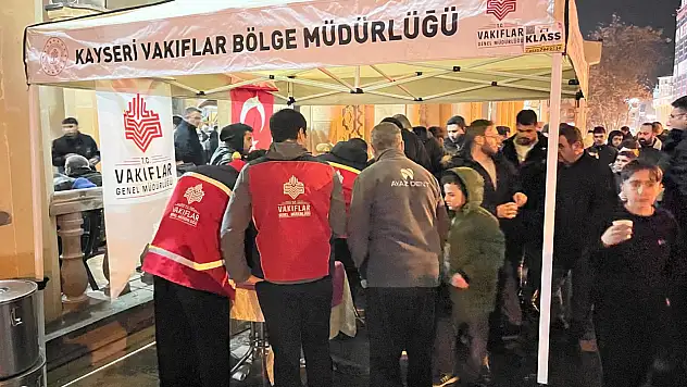 Vakıflar'dan Ramazan İftarları