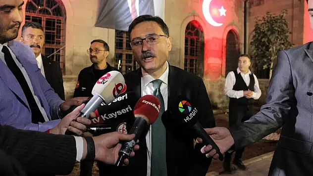 Vali Çiçek, 'Kayserimiz, milli mücadele ruhuyla ülkemizin teminatıdır'