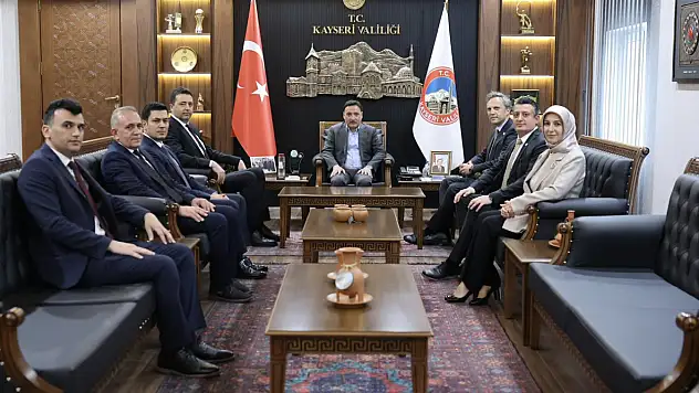 Vali Çiçek'ten Kurum Temsilcilerine Kabul