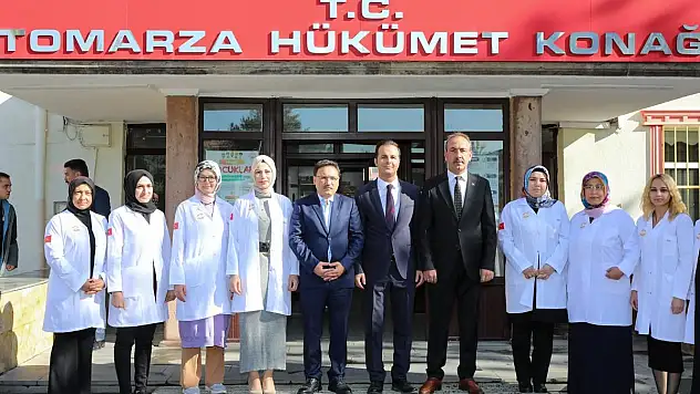 Vali Çiçek Tomarza İlçesini Ziyaret Etti