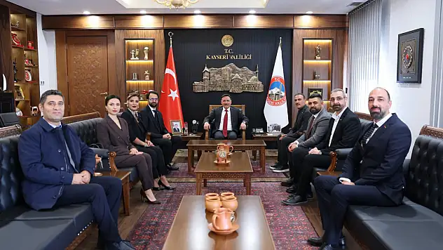 Vali Çiçek TÜRSAB heyetini ağırladı