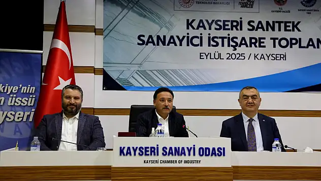 Vali Gökmen Çiçek, Sanayicilerle bir araya geldi