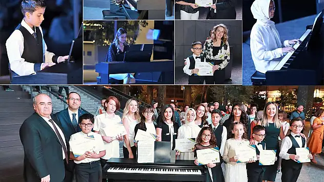 VALİ GÜL, ŞSM'DEKİ AÇIKHAVA PİYANO KONSERİNİ DİNLEDİ