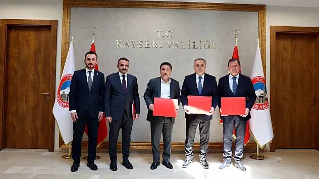 Valilik ile ERÜ'den ERVA Spor Okulları protokolü