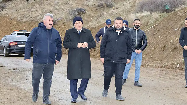 Yahyalı'da 5 Mahalleyi Bağlayan Ana Yolda Genişletme