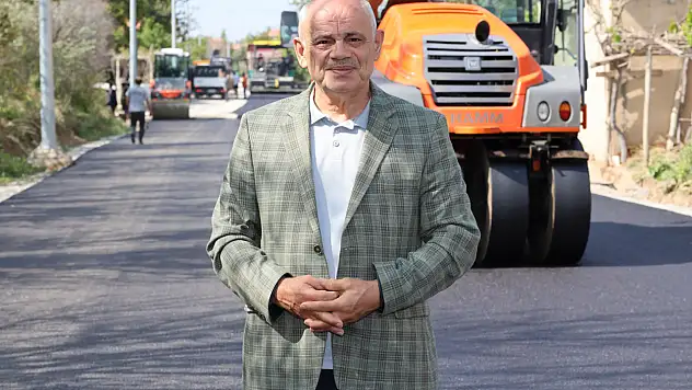 Yahyalı'da Bayram öncesi 2.5 Km sıcak Asfalt tamamlandı