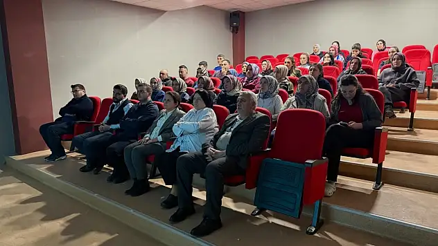 Yahyalı'da 'Çocukluk Çağı Kanserleri' eğitimi düzenlendi