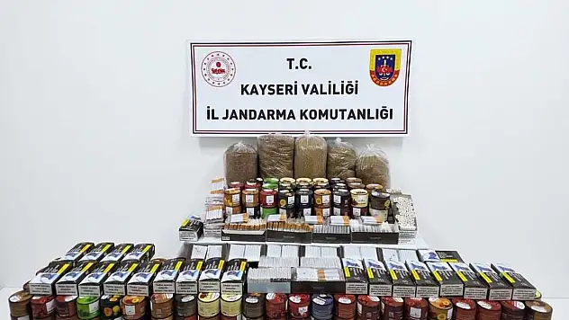 Yahyalı'da Kaçak Tütün Operasyonu: Çok Sayıda Ürün Ele Geçirildi