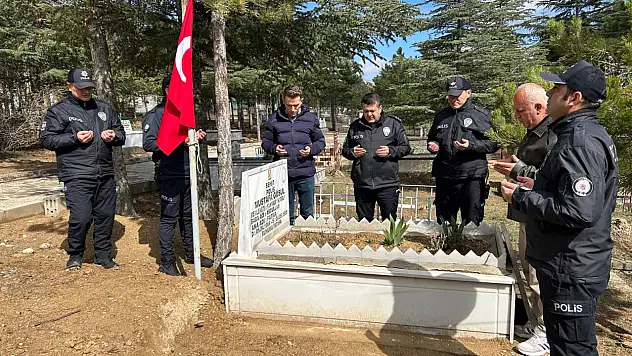 Yahyalı'da Polis Haftası'nda Şehitler Dualarla Anıldı