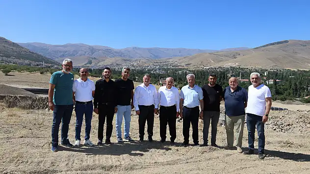 Yahyalı'da TOKİ konutlarında çalışmalar sürüyor