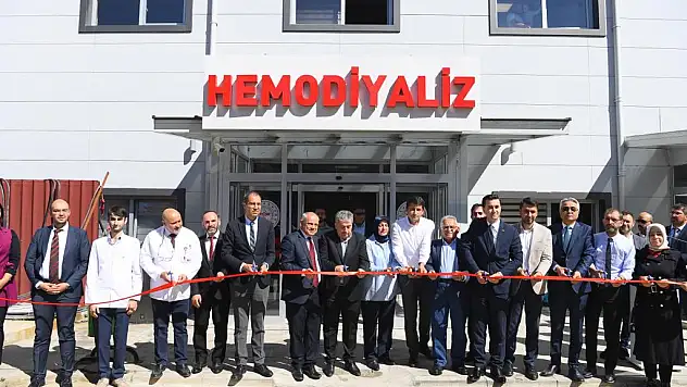 Yahyalı Devlet Hastanesine Diyaliz Ünitesi Açıldı