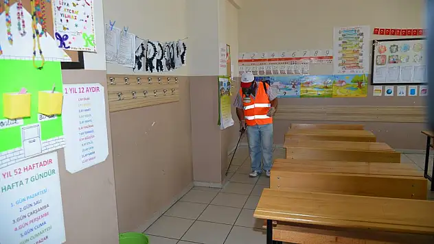 Yarıyıl Tatilinde Okullar İlaçlanacak