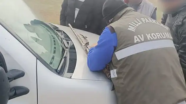 Yasa dışı av yapan 5 kişiye ceza