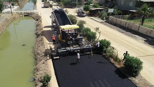 YAŞAR KEMAL CADDESİ ASFALTLANIYOR