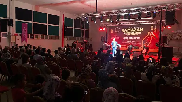 YAVUZELİ İLÇESİNDE RAHMİ OLCAY KONSERİ