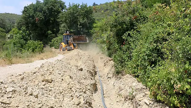 YAYLADAĞI AŞAĞIPULLUYAZI'NIN İÇME SUYU GÜÇLENDİRİLİYOR