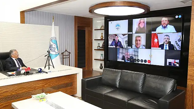 YEDİ İL BAŞKANIYLA KAYSERİ ZİRVESİ