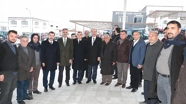 YENİ OTO GALERİCİLER ESNAFINA HAYIRLI OLSUN ZİYARETİ