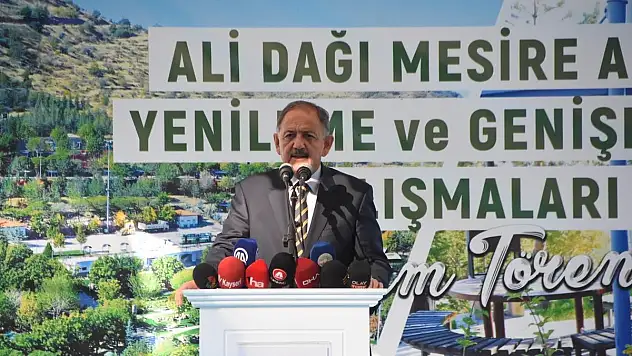 Yenilenen Ali Dağ Mesire Alanı hizmete açıldı