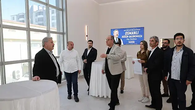 Yenilenen Osmanlı Düğün Salonu Çiftlerin Hizmetine Sunuluyor