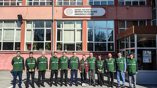 Yeşilay'dan Kayseri Okullarında 'İlk Ders Yeşilay' Etkinliği