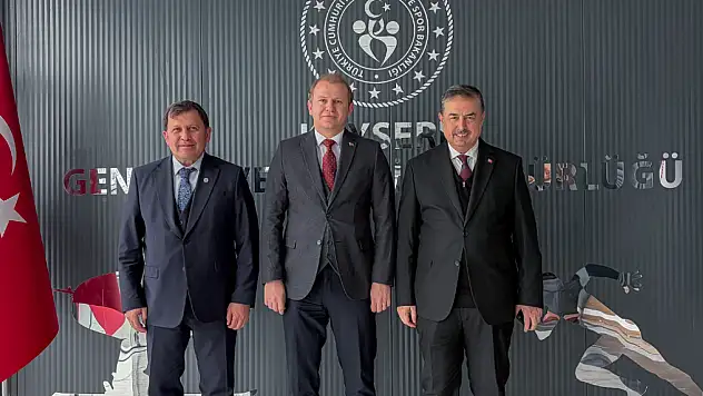 Yeşilhisar'dan spor ziyareti