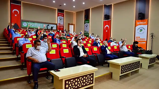 Yeşilyurt Belediye Meclisi Haziran Ayı Çalışmalarını Sürdürüyor