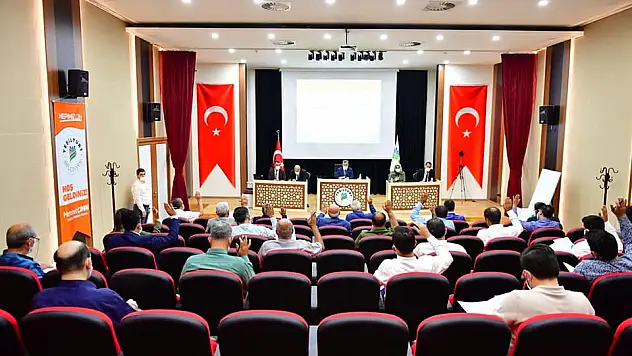 Yeşilyurt belediye meclisi toplandı