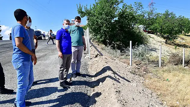Yeşilyurt da ulaşım çalışmaları