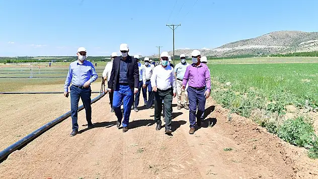 YEŞİLYURT'TA TARIMSAL ÜRETİM VE AR-GE SAHASI KURDU '
