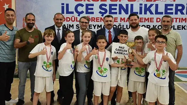 Yıldırım'da minik sporcular ödüllendirildi