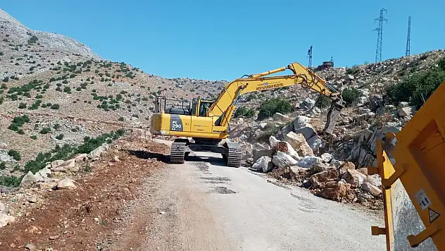 YOL AÇMA VE GENİŞLETME ÇALIŞMASININ ADRESİ YAYLADAĞI