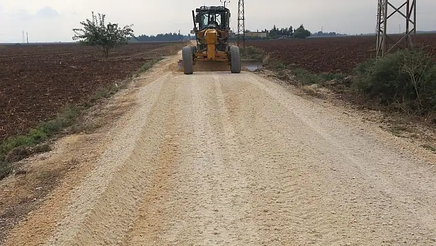YOLLAR ASFALTA HAZIRLANIYOR