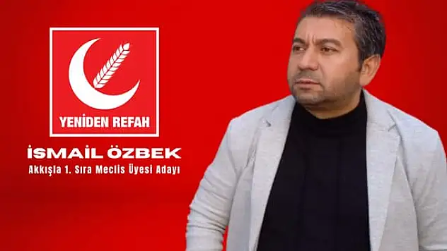 YRP Akkışla Meclis Üyesi Adayı Özbek: Kötü yönetildiği için Akkışla gelişmedi