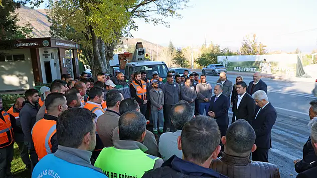 Yukarı mahalle'de hizmet seferberliği