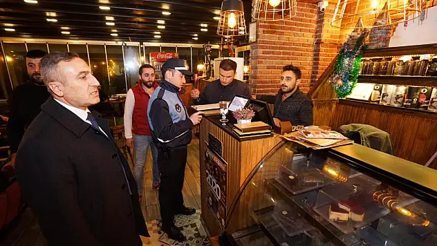 Zabıtadan Yeni Yıl Denetimi