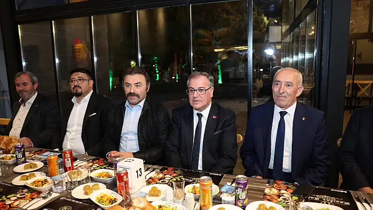 Başkan Özdoğan, Hacılar iş dünyasıyla bir araya geldi