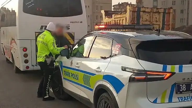 Denetimlerde 1654 sürücüye ceza