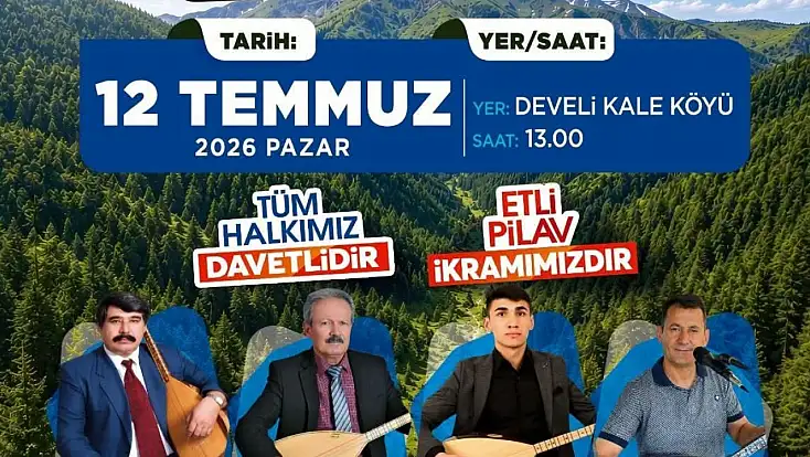 Develi Yazıçam Şenlikleri İptal Edildi