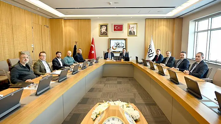 Dursun Ataş, Kayseri OSB yönetim kurulu toplantısına katıldı