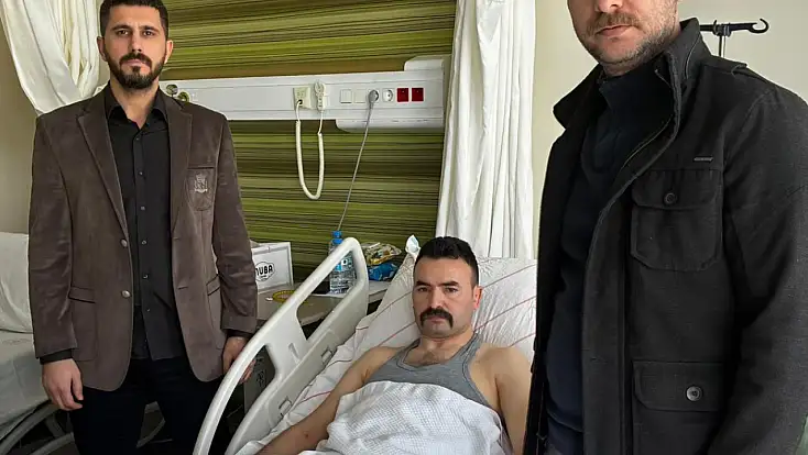 Emniyet Sendikası’ndan Yaralı Polise Ziyaret