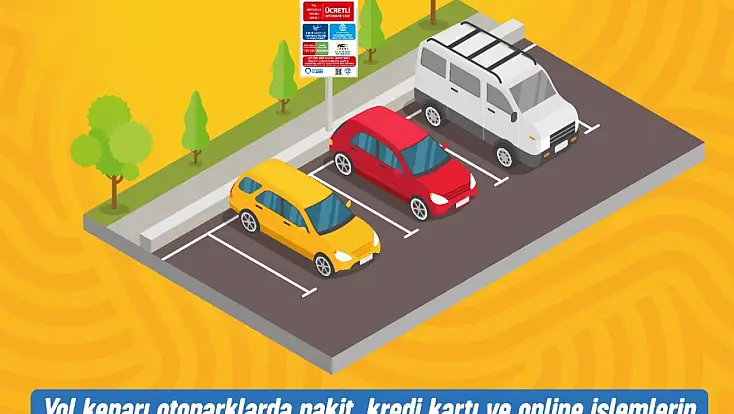 Kayseri’de otopark ödemeleri HGS ile artık daha kolay