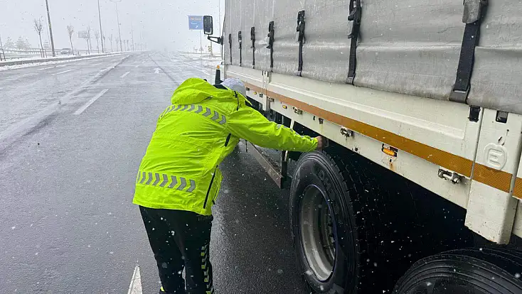 Kış lastiği zorunluluğu erken başladı