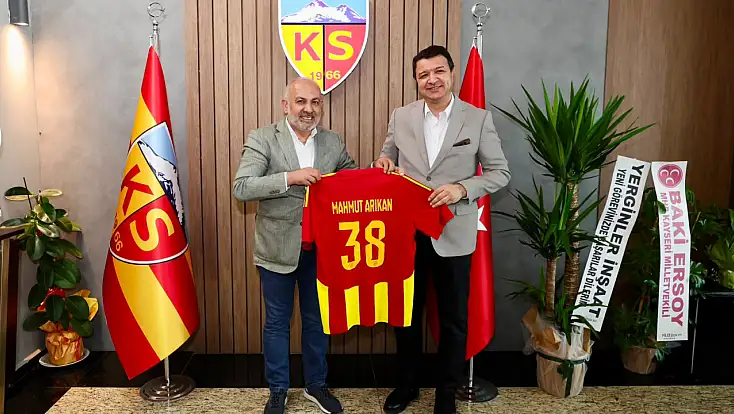 Mahmut Arıkan'dan Kayserispor'a Hayırlı Olsun Ziyareti