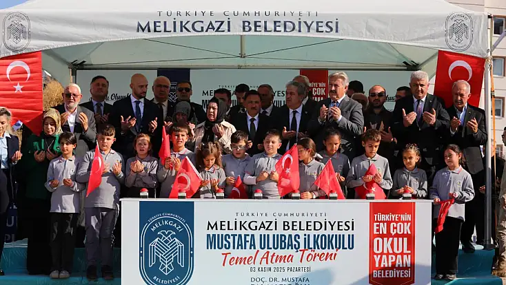 Mustafa Ulubaş ilkokulu’nun temeli atıldı